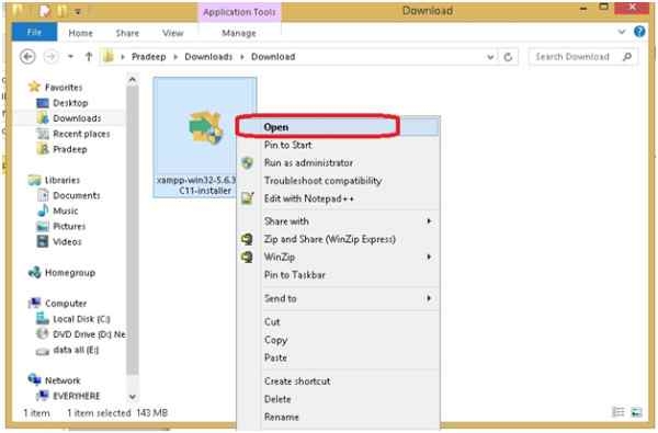 installation package
